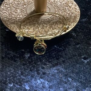 Disney Gold and Red Bracelet with Intricate Design